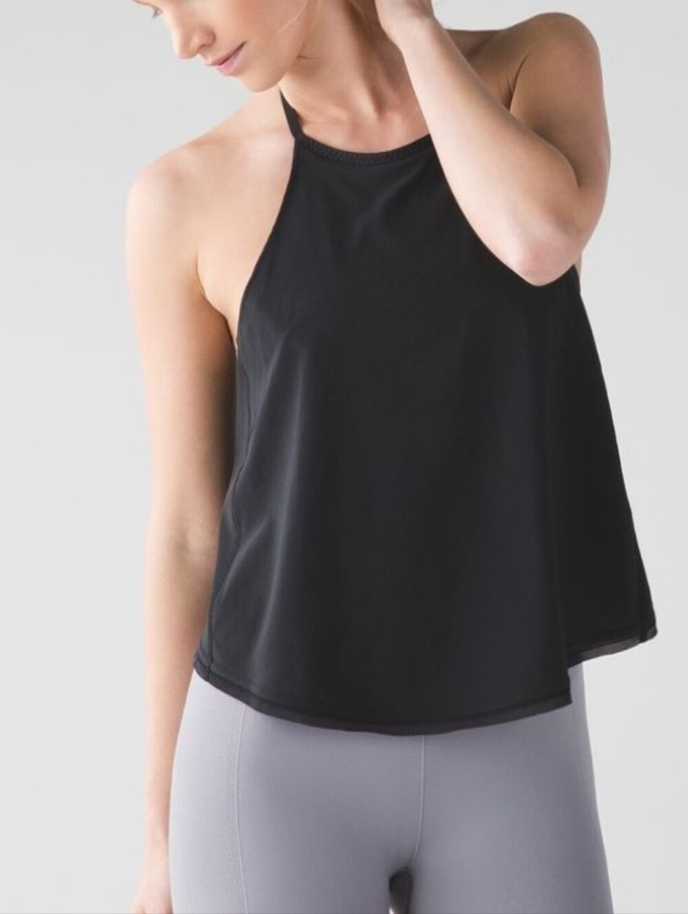 Lululemon Free Spirit Tank Black Women SzS Athletic Gym. Yoga Ultra Light Fabric - Picture 7 of 15